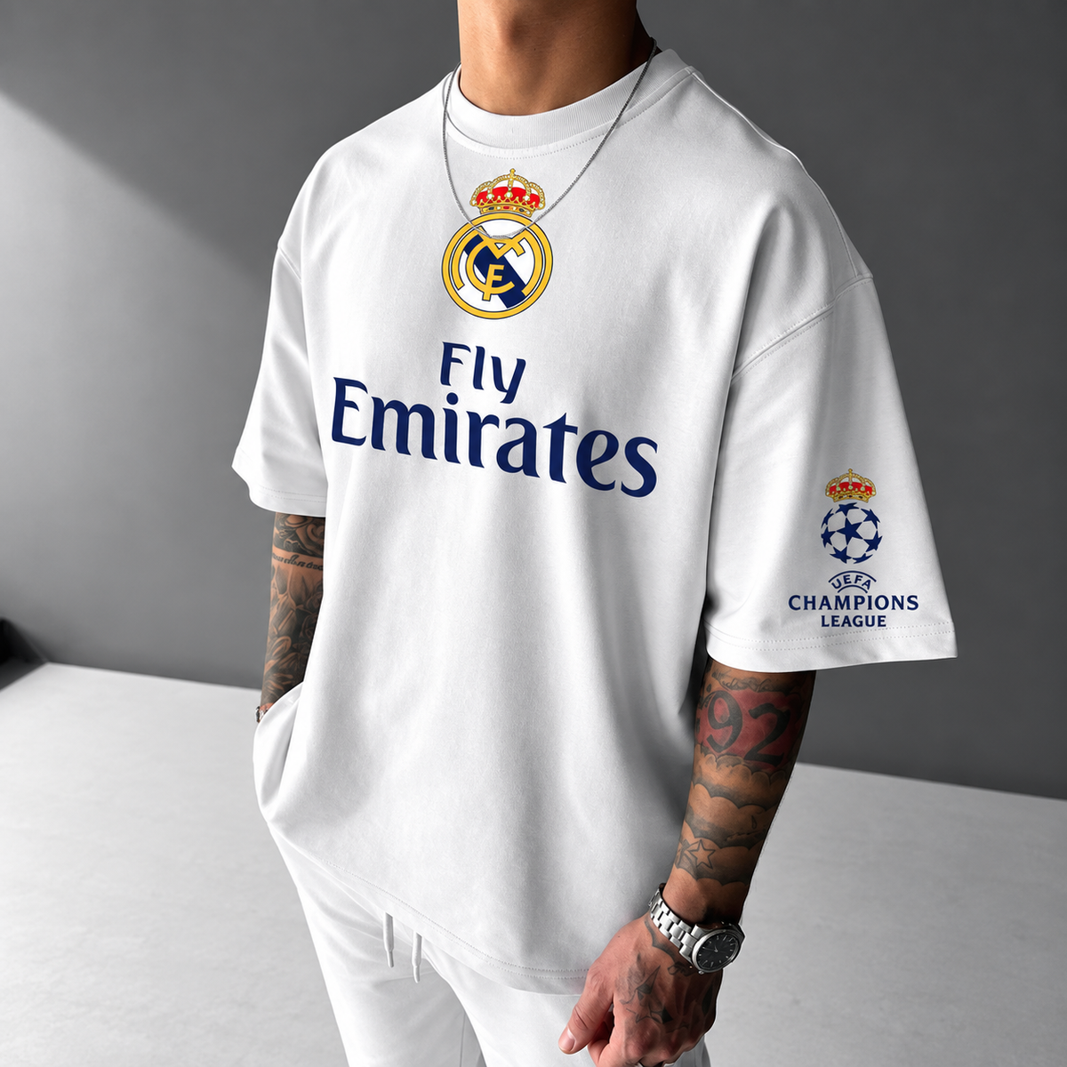 Real Madrid Legacy Oversized Tee