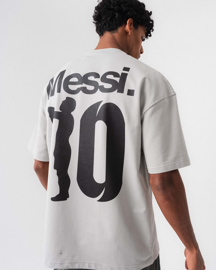 GOAT No.10 Football Oversized T-Shirt