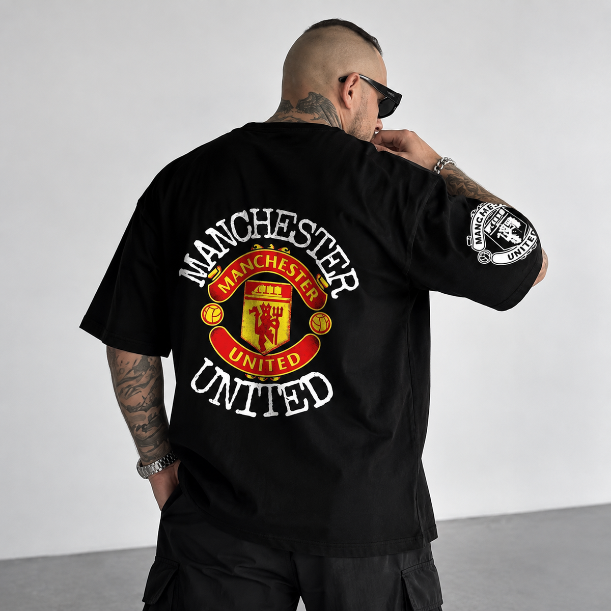 Manchester United Heritage Oversized Tee