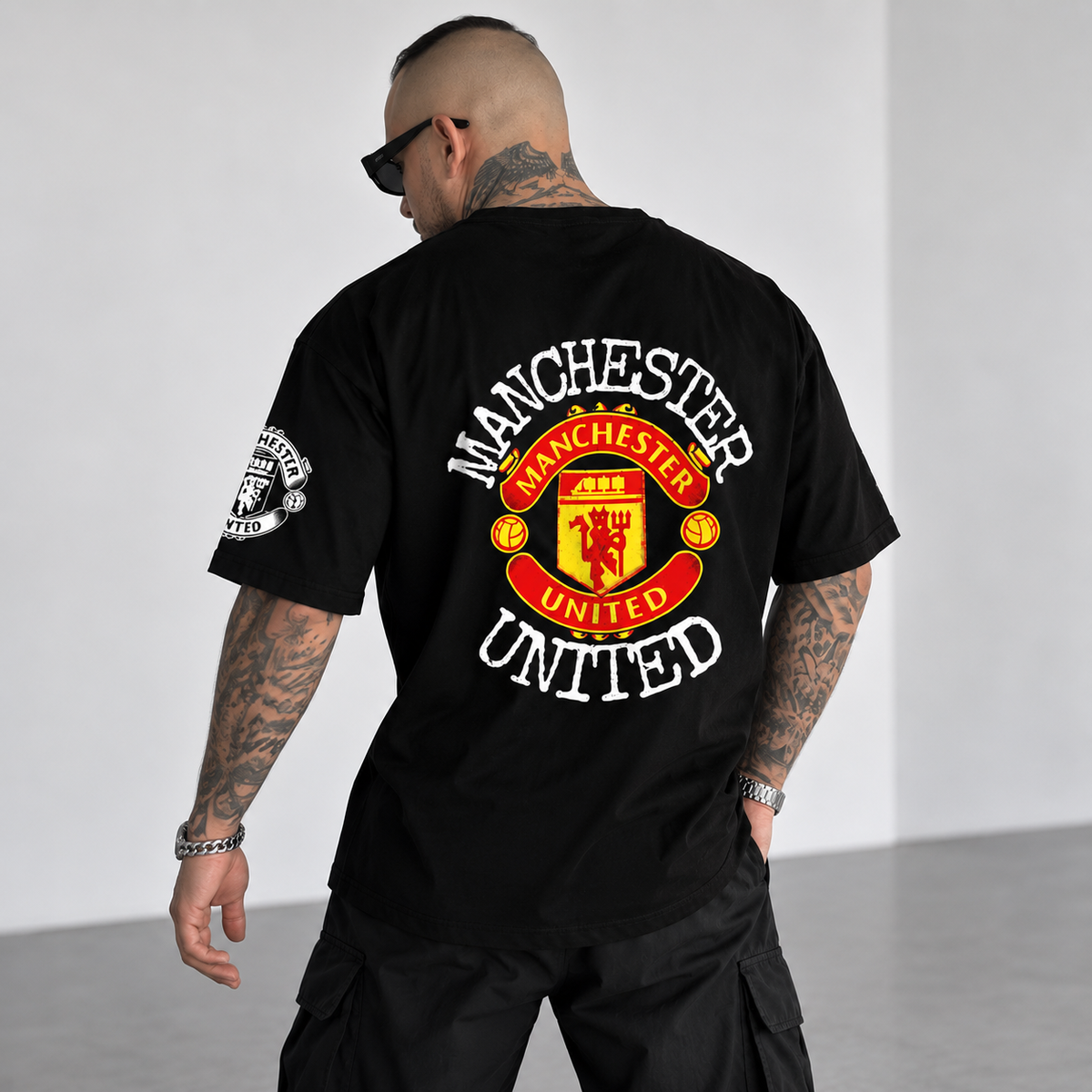 Manchester United Heritage Oversized Tee