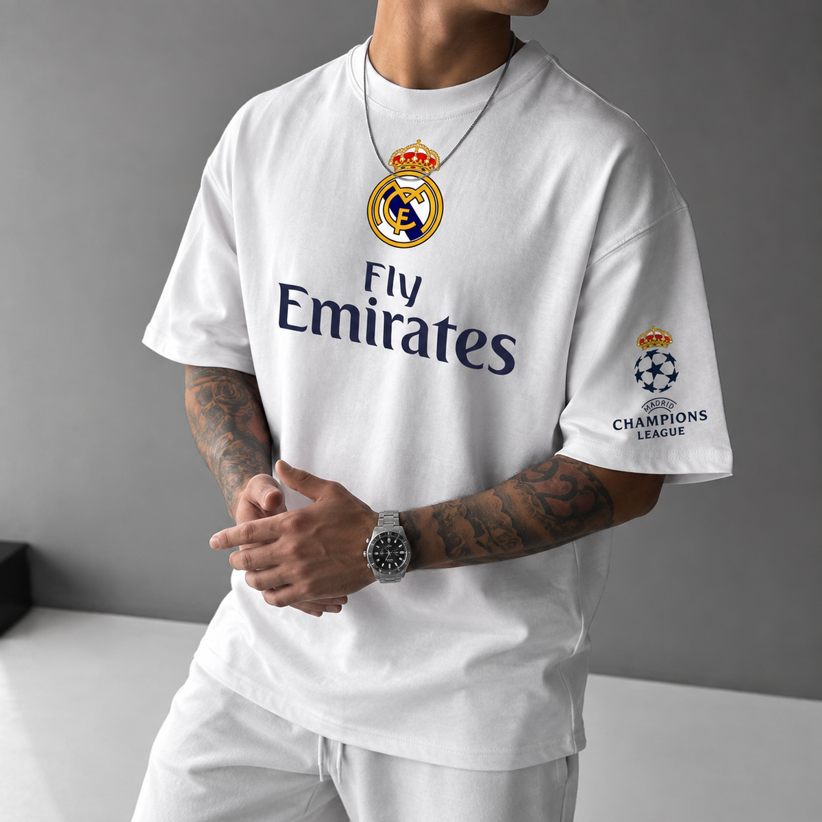 Real Madrid Legacy Oversized Tee