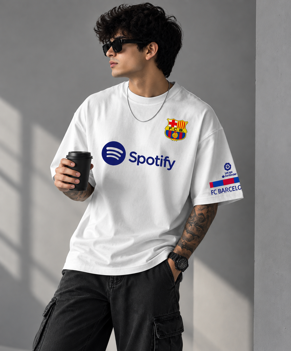 Barcelona Classic Home Oversized Tee
