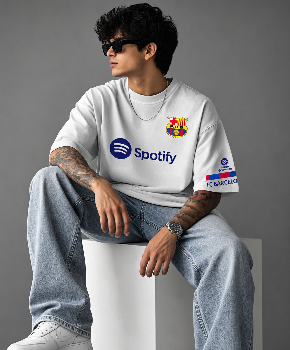 Barcelona Classic Home Oversized Tee
