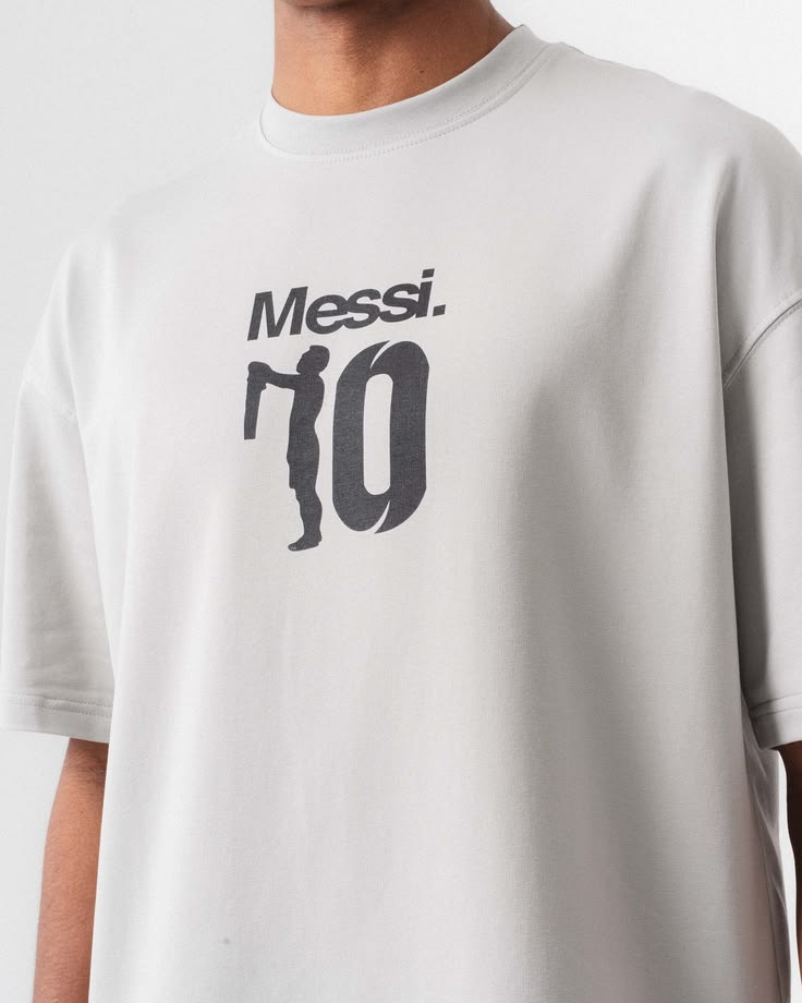 GOAT No.10 Football Oversized T-Shirt