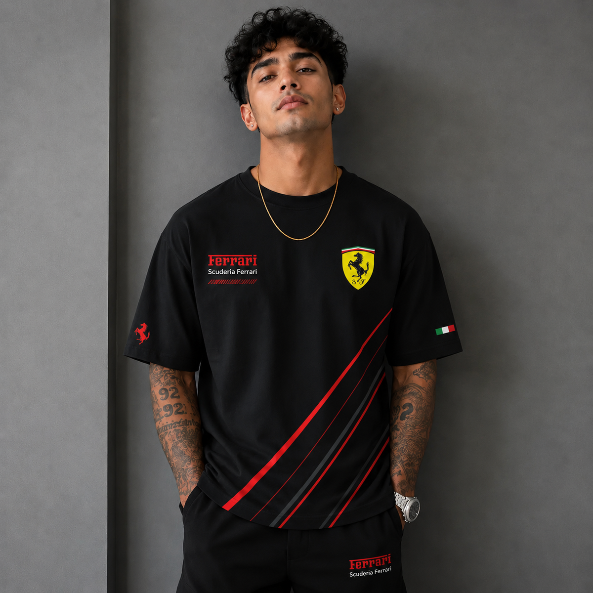 Ferrari Apex Velocity Oversized T-Shirt