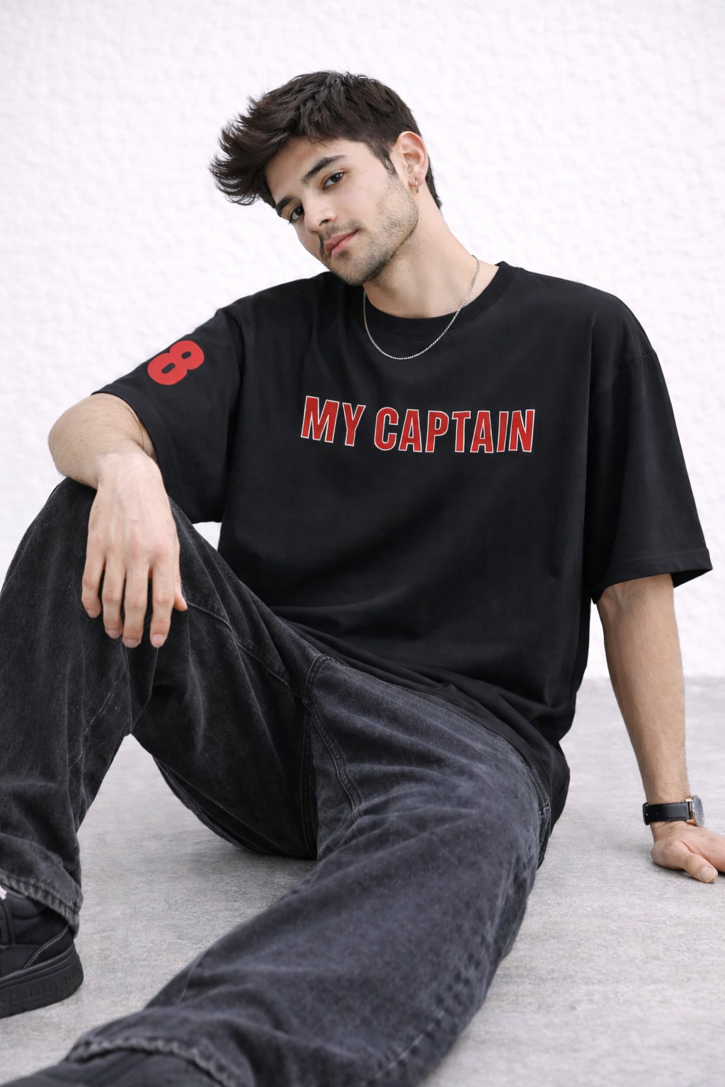 For the Badge: Prime Years Tee - Black