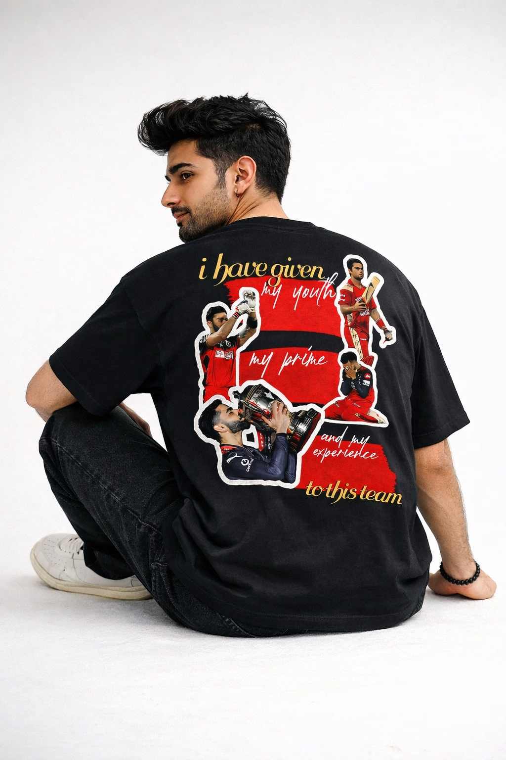 For the Badge: Prime Years Tee - Black