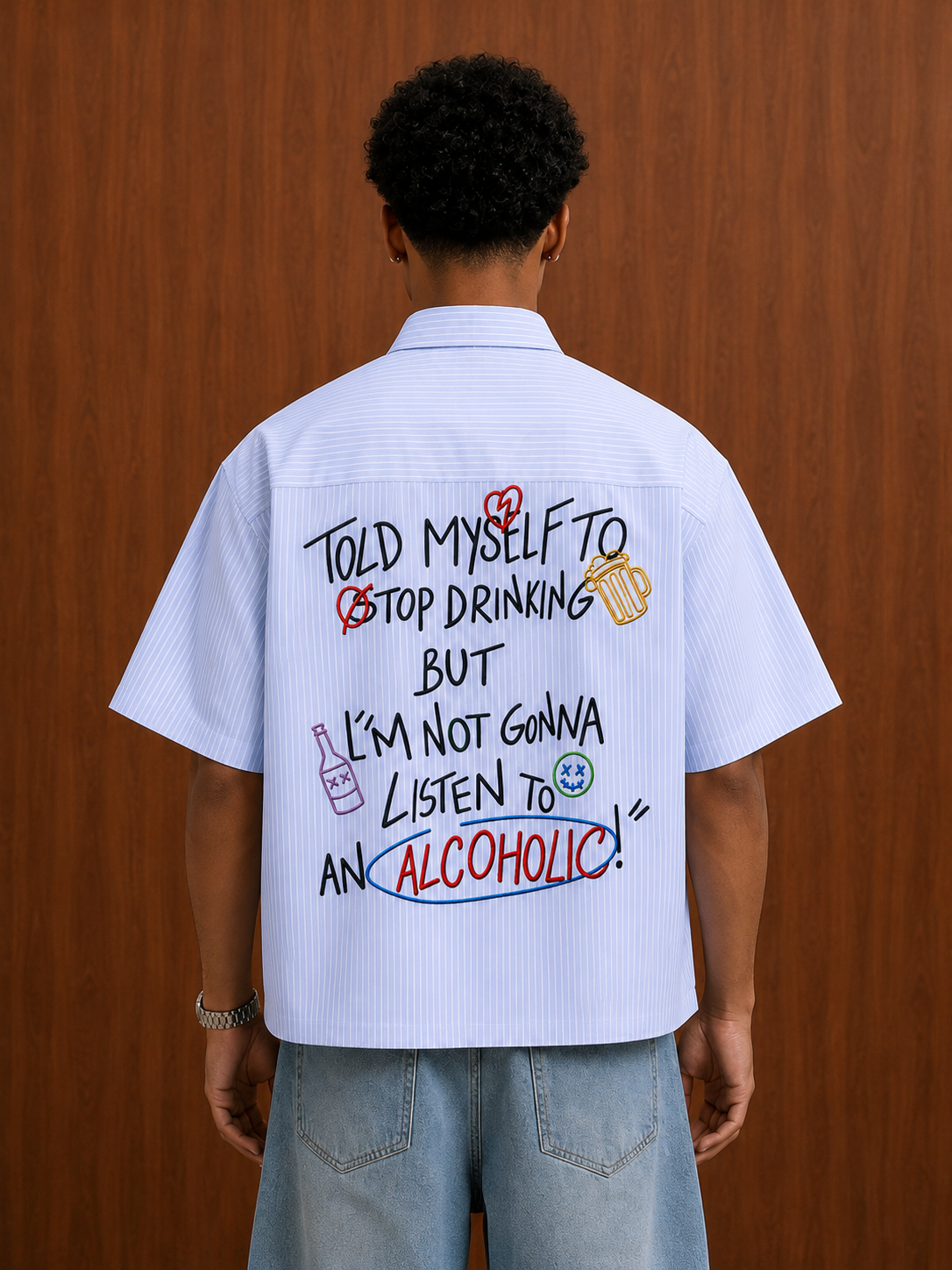 Sober State Half-Boxy Shirt