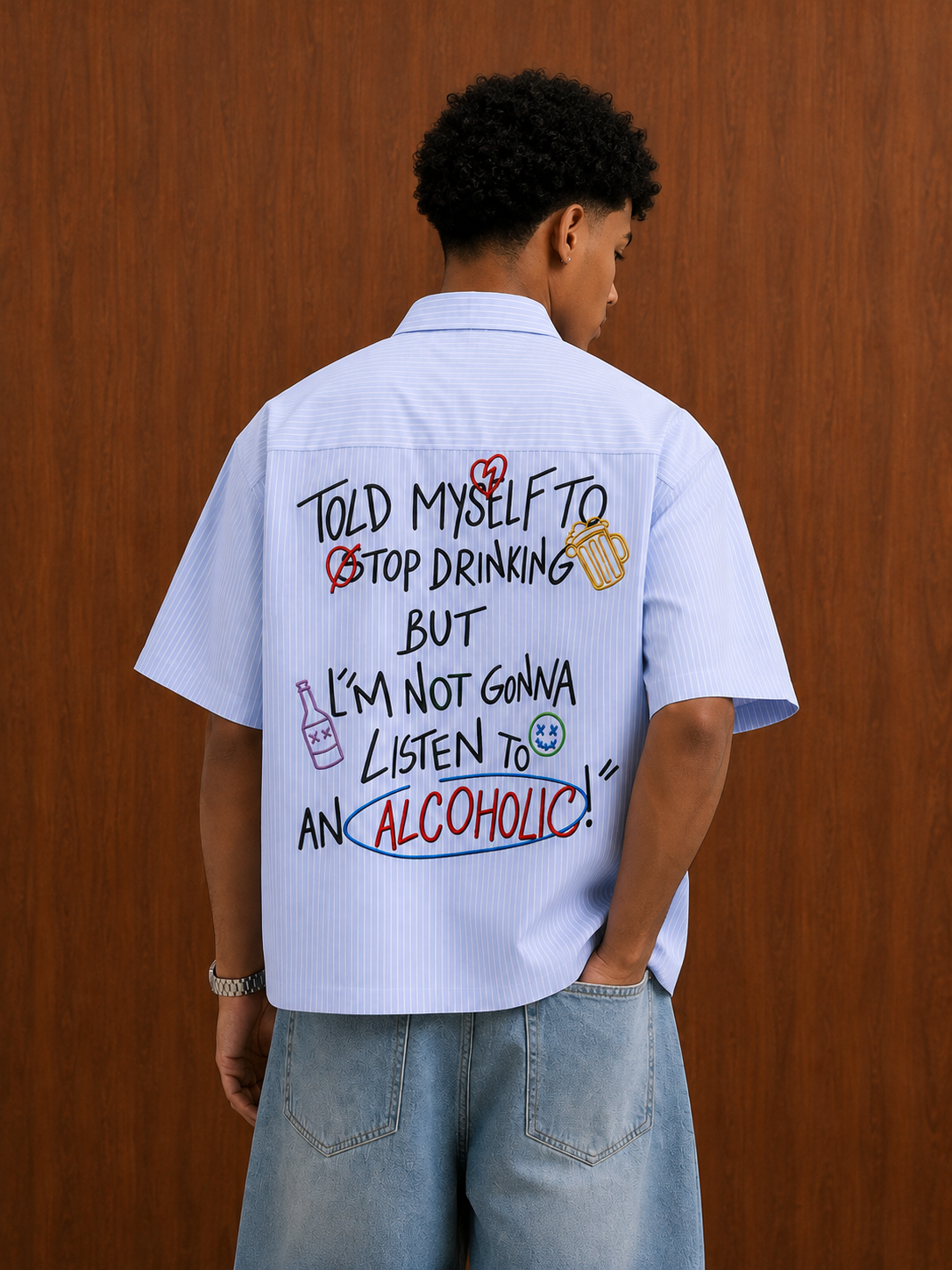 Sober State Half-Boxy Shirt