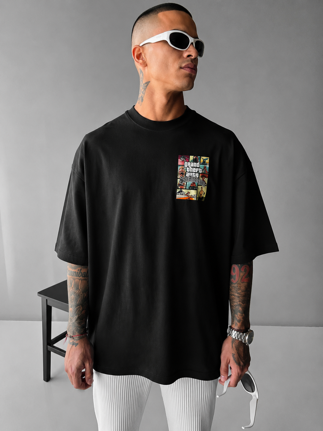 GTA Inspired Oversized Streetwear T-Shirt