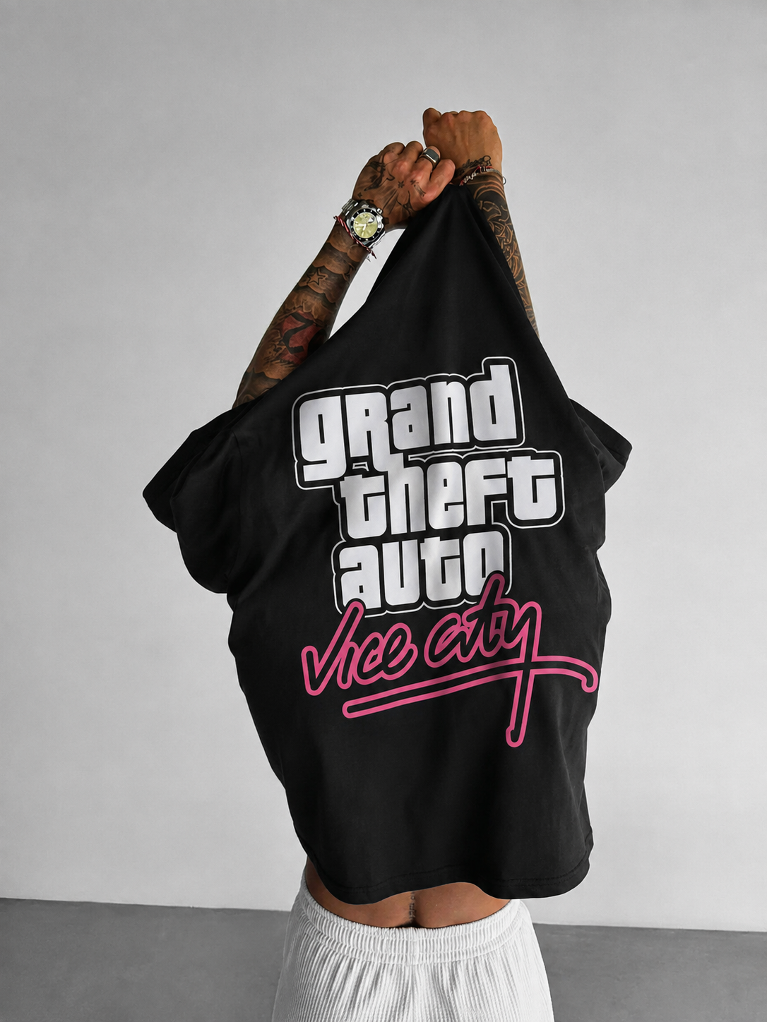 GTA "Vice City" Oversized Graphic T-Shirt
