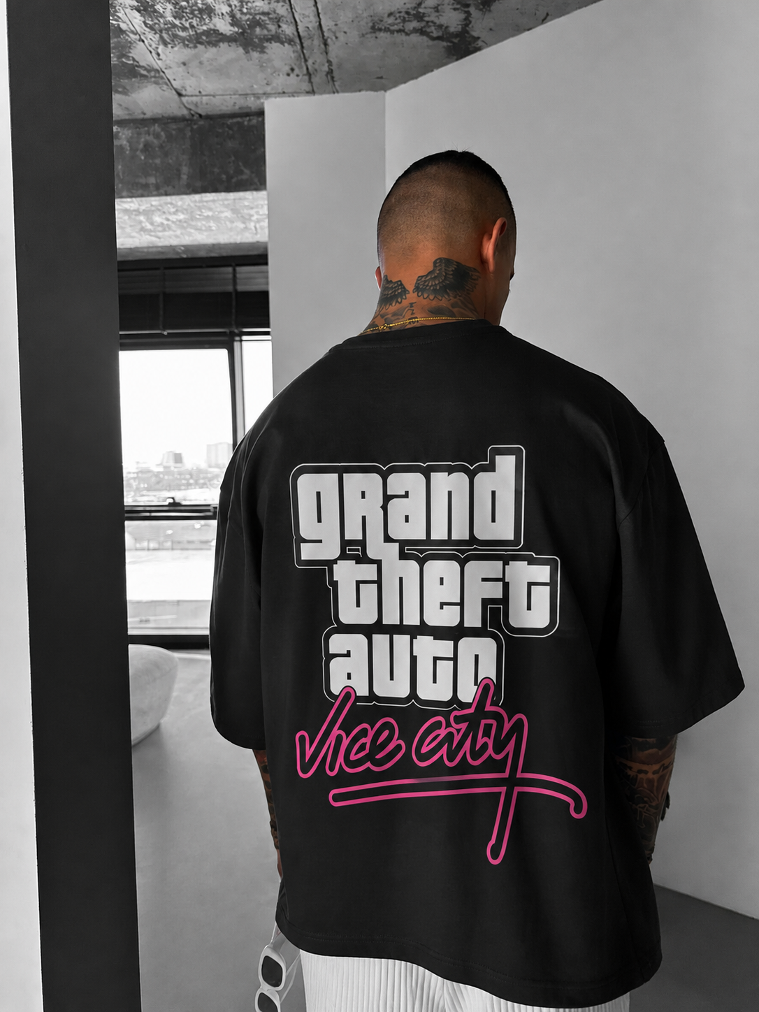 GTA "Vice City" Oversized Graphic T-Shirt