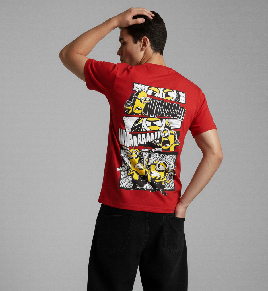 Urban Comic Street Red Regular T-Shirt