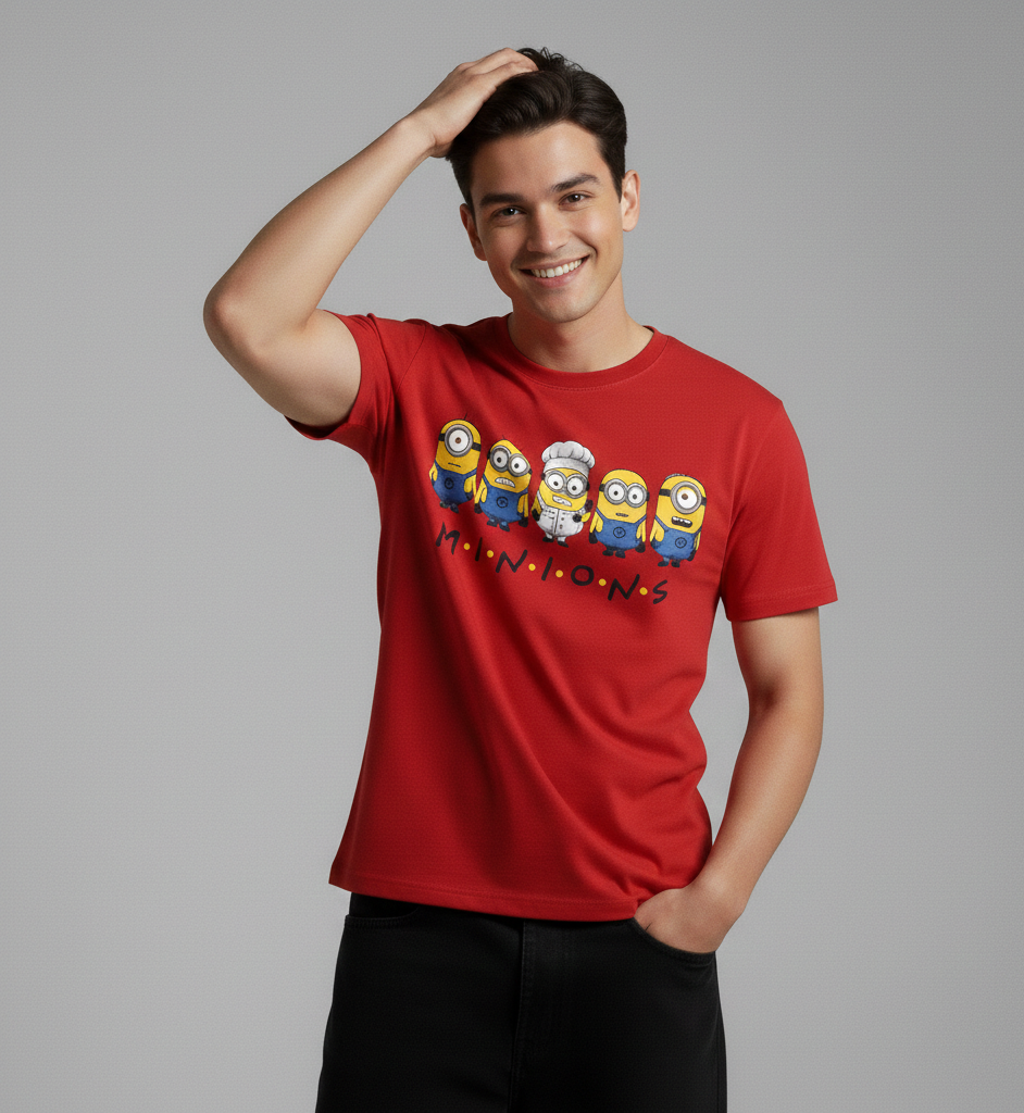 Urban Comic Street Red Regular T-Shirt