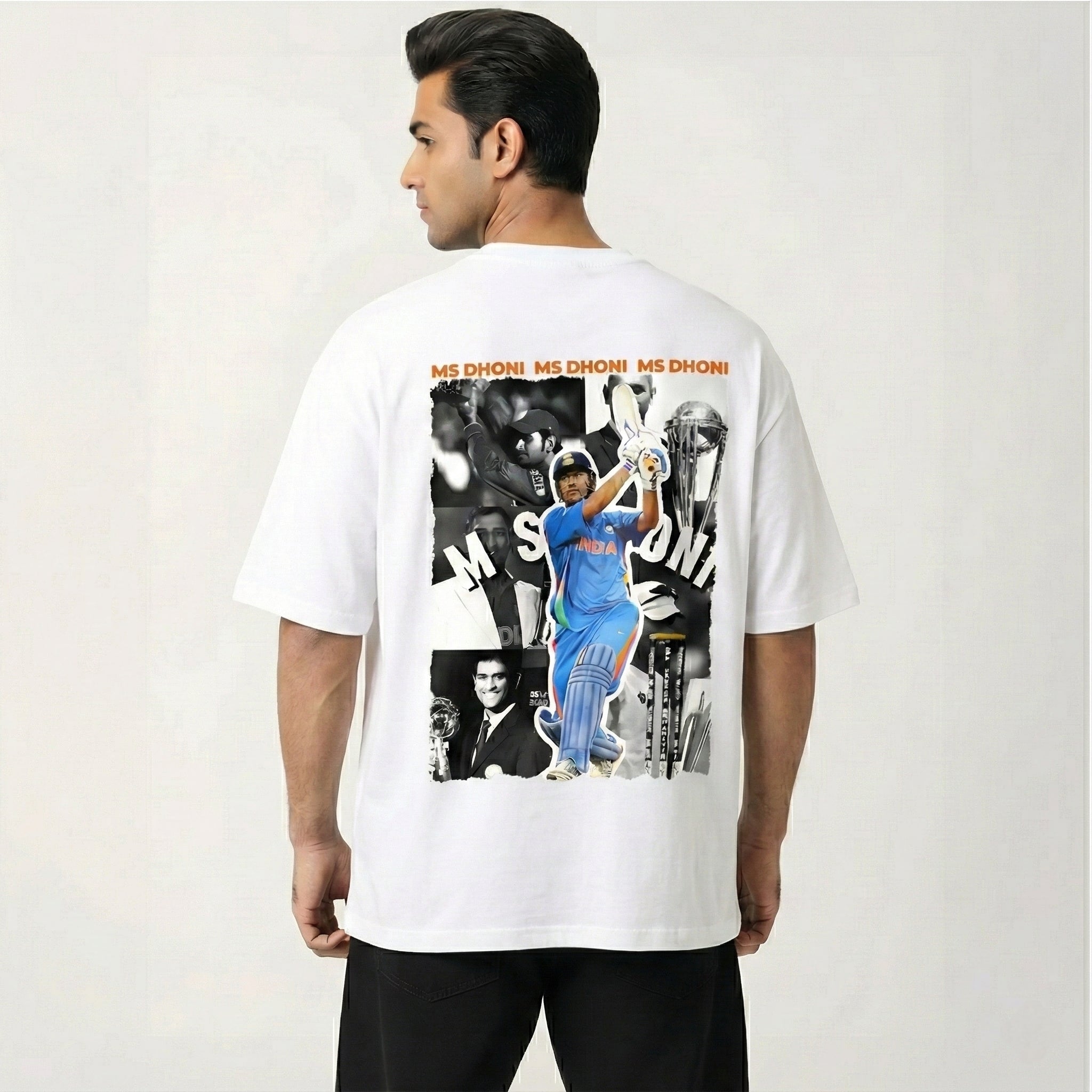 The 'MSD Legacy' Oversized Tribute Tee - White
