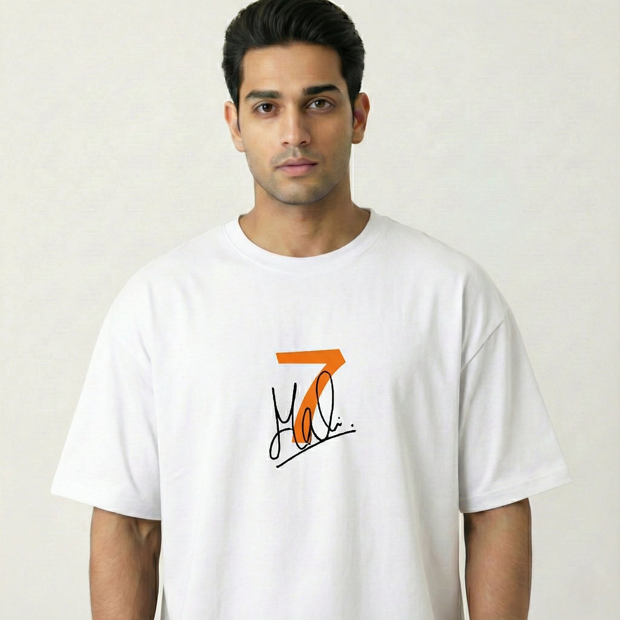The 'MSD Legacy' Oversized Tribute Tee - White