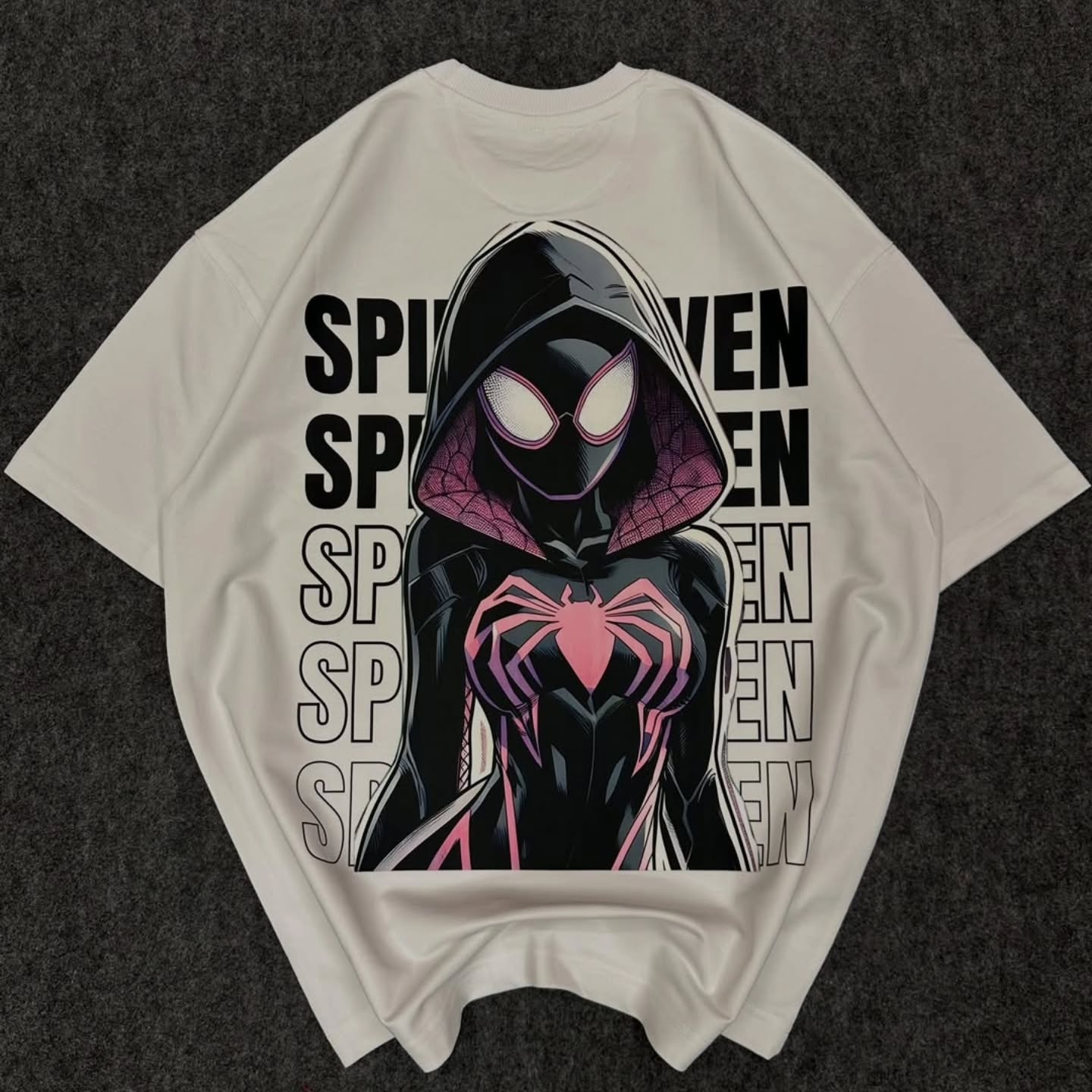 Spider-Verse Duo Oversized Graphic T-Shirt | Premium Cotton | Unisex