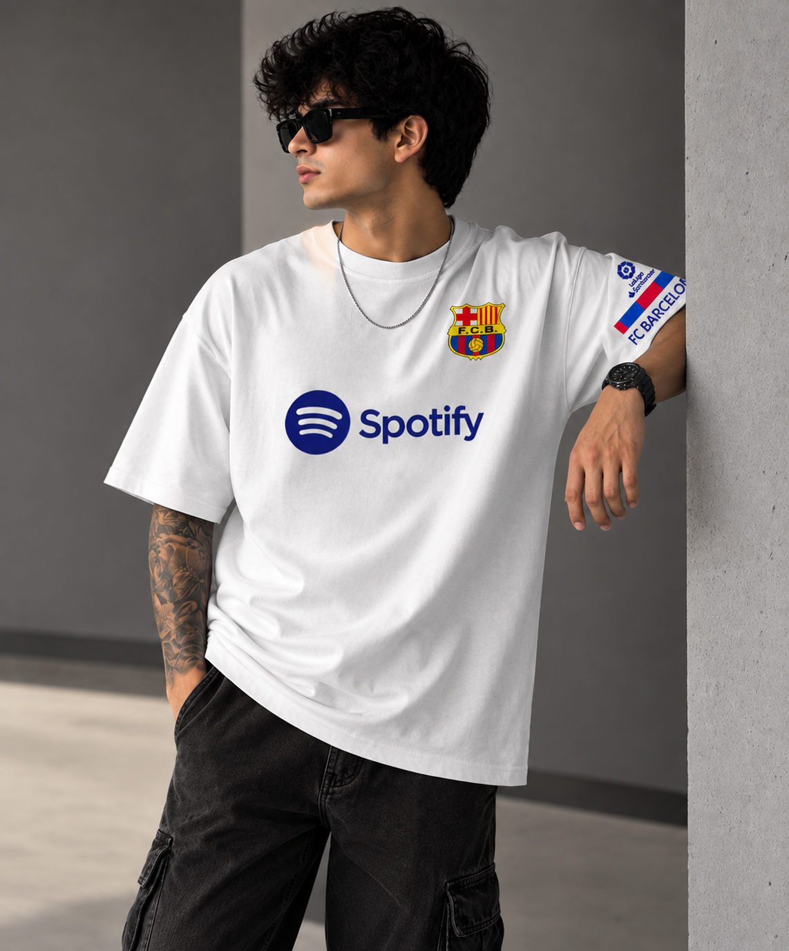 Barcelona Classic Home Oversized Tee
