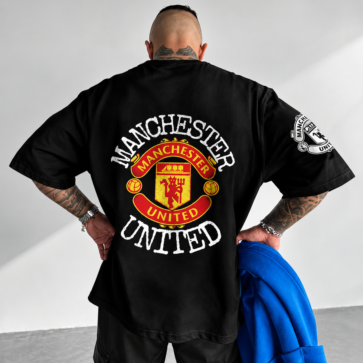 Manchester United Heritage Oversized Tee