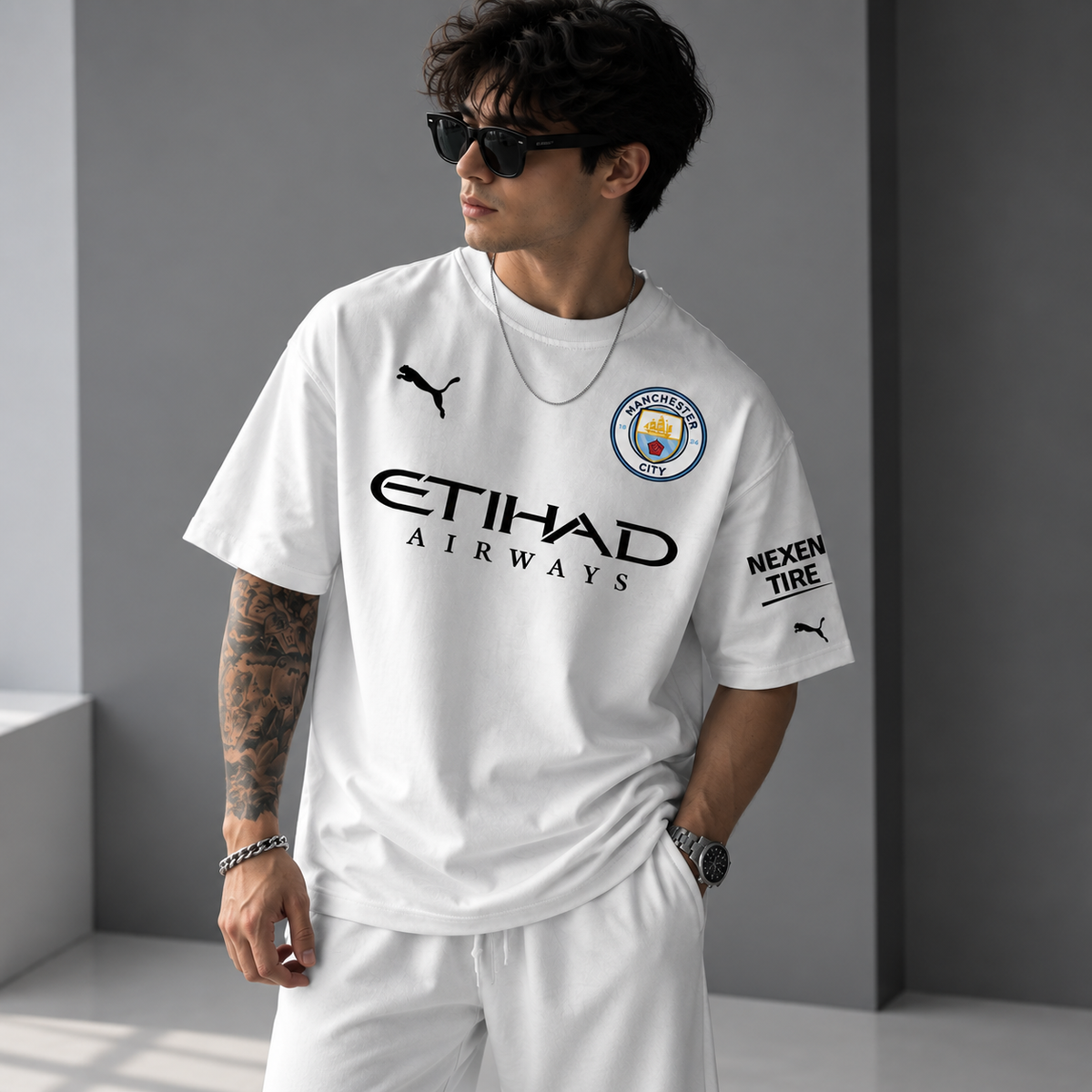 Manchester City Classic Oversized Tee