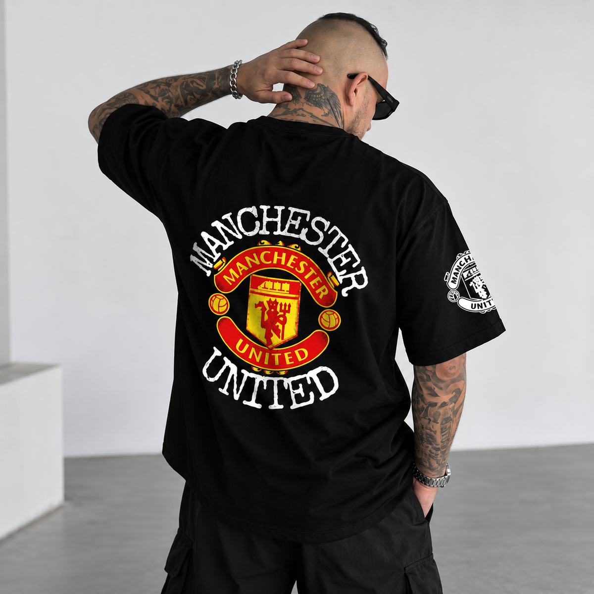 Manchester United Heritage Oversized Tee