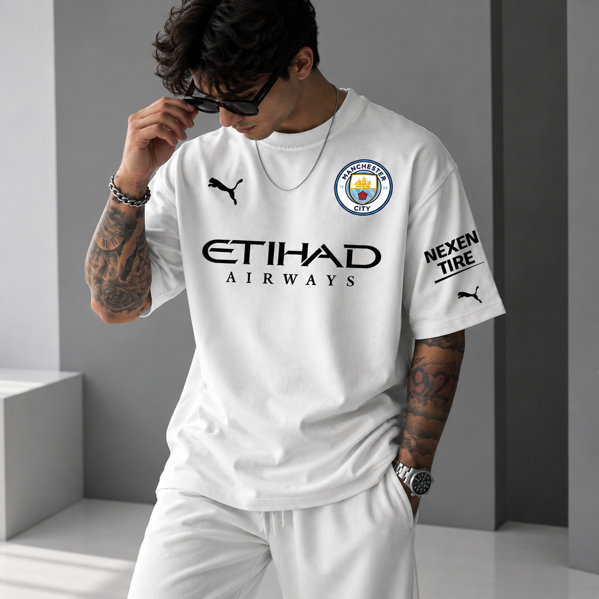 Manchester City Classic Oversized Tee