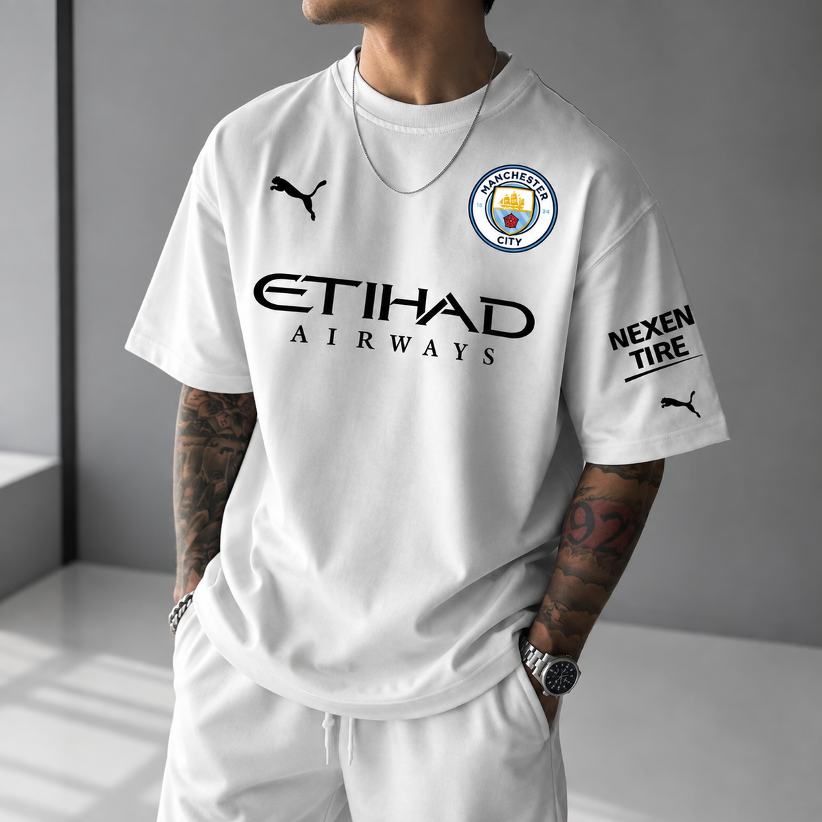 Manchester City Classic Oversized Tee