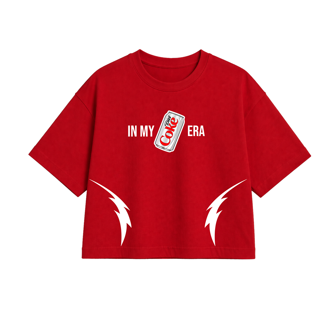 “In My Era” OWomen Crop Top – Minimal Statement Women Crop Top