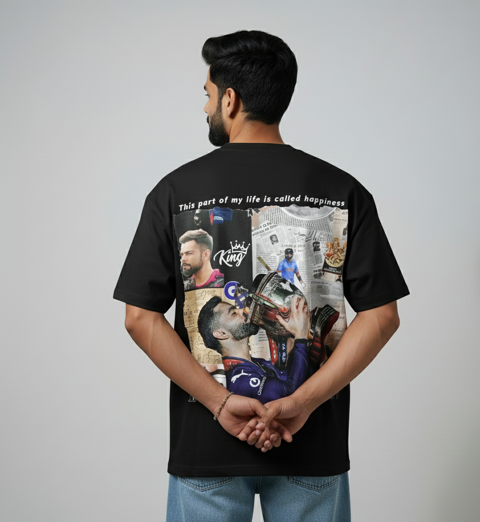 Virat kohli believe T-shirt - Black