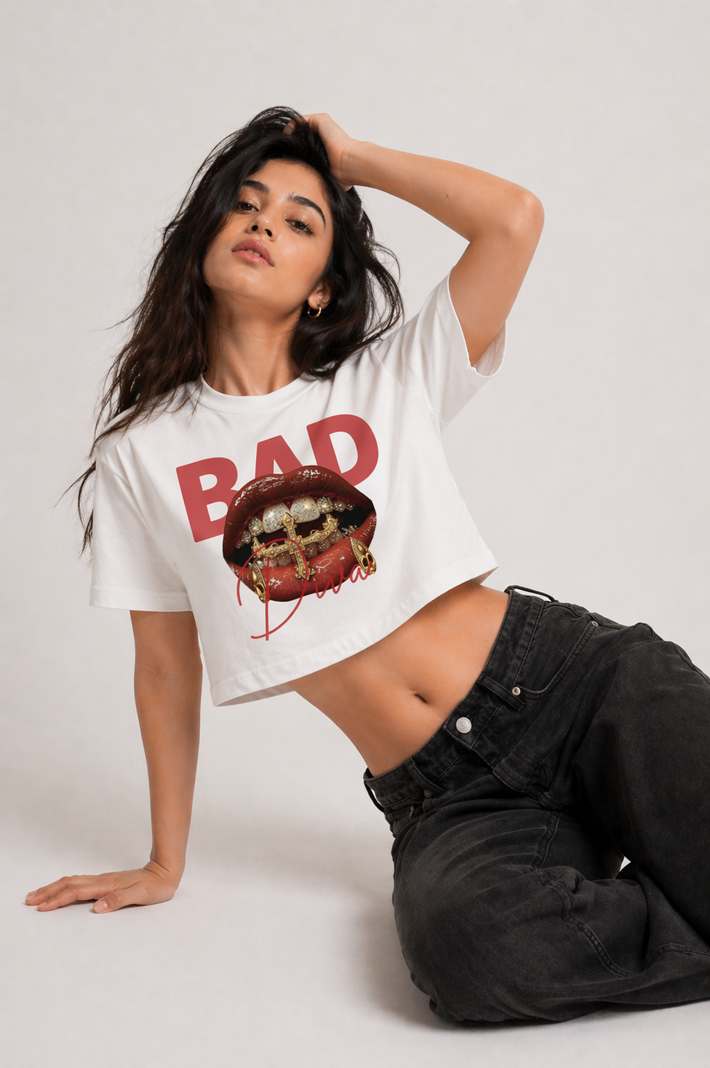 Women’s Graphic Crop Top T-Shirt
