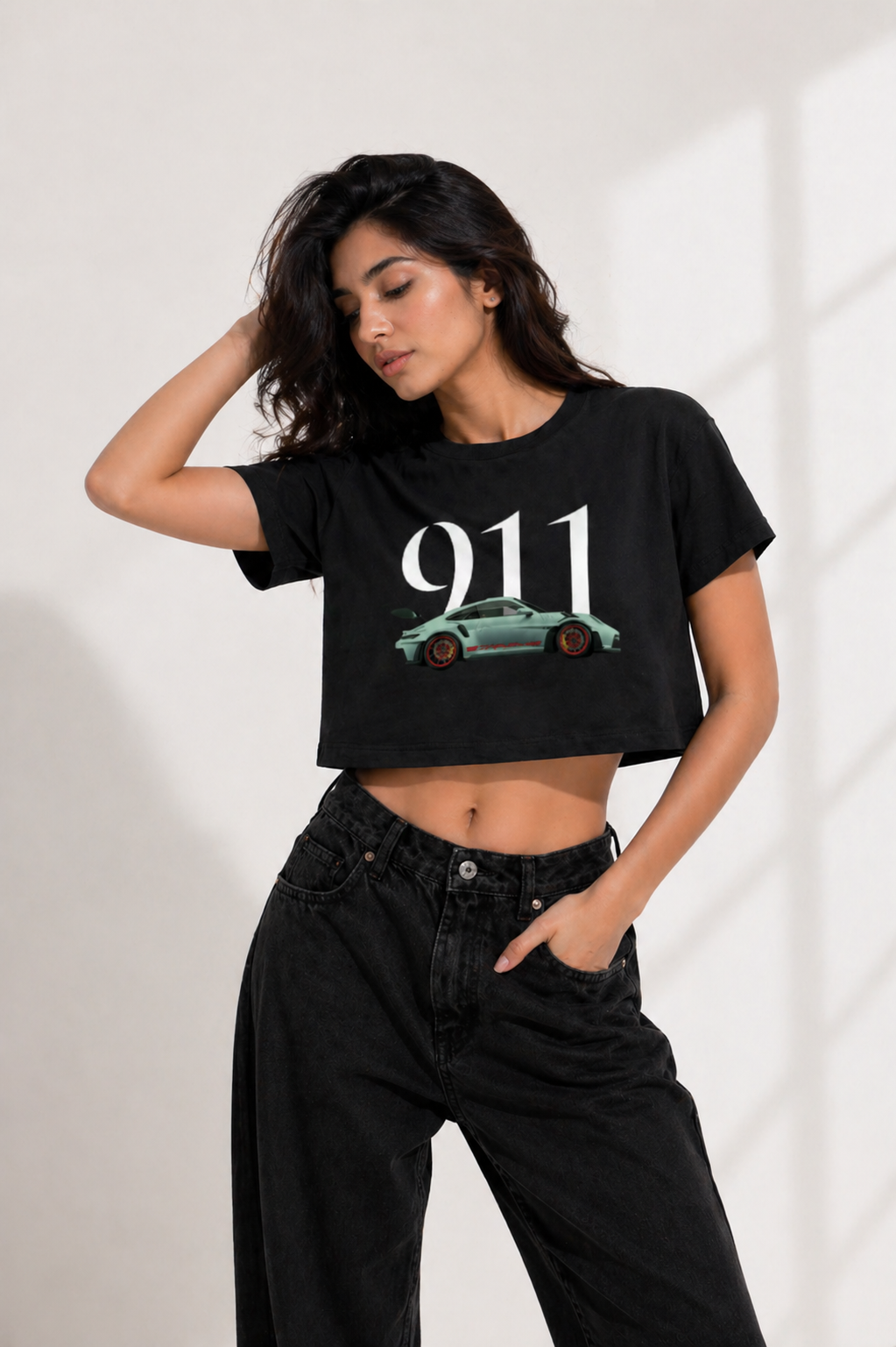 Women’s Graphic Crop Top T-Shirt