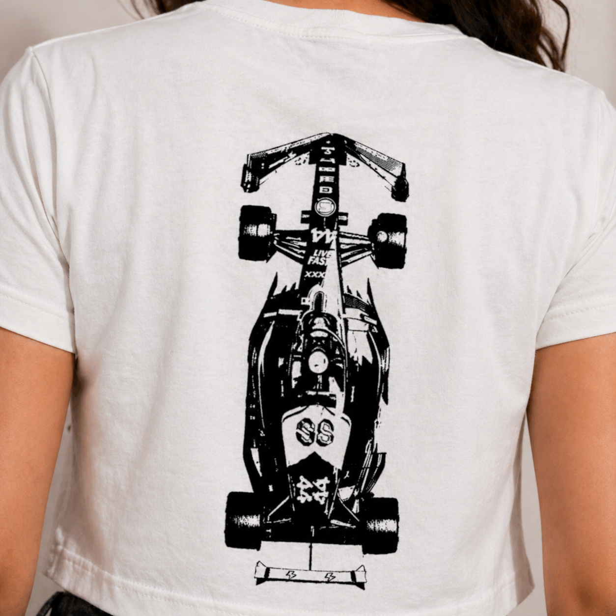 Women’s Graphic Crop Top T-Shirt