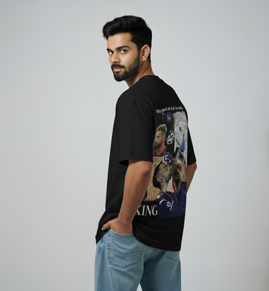 Virat kohli believe T-shirt - Black