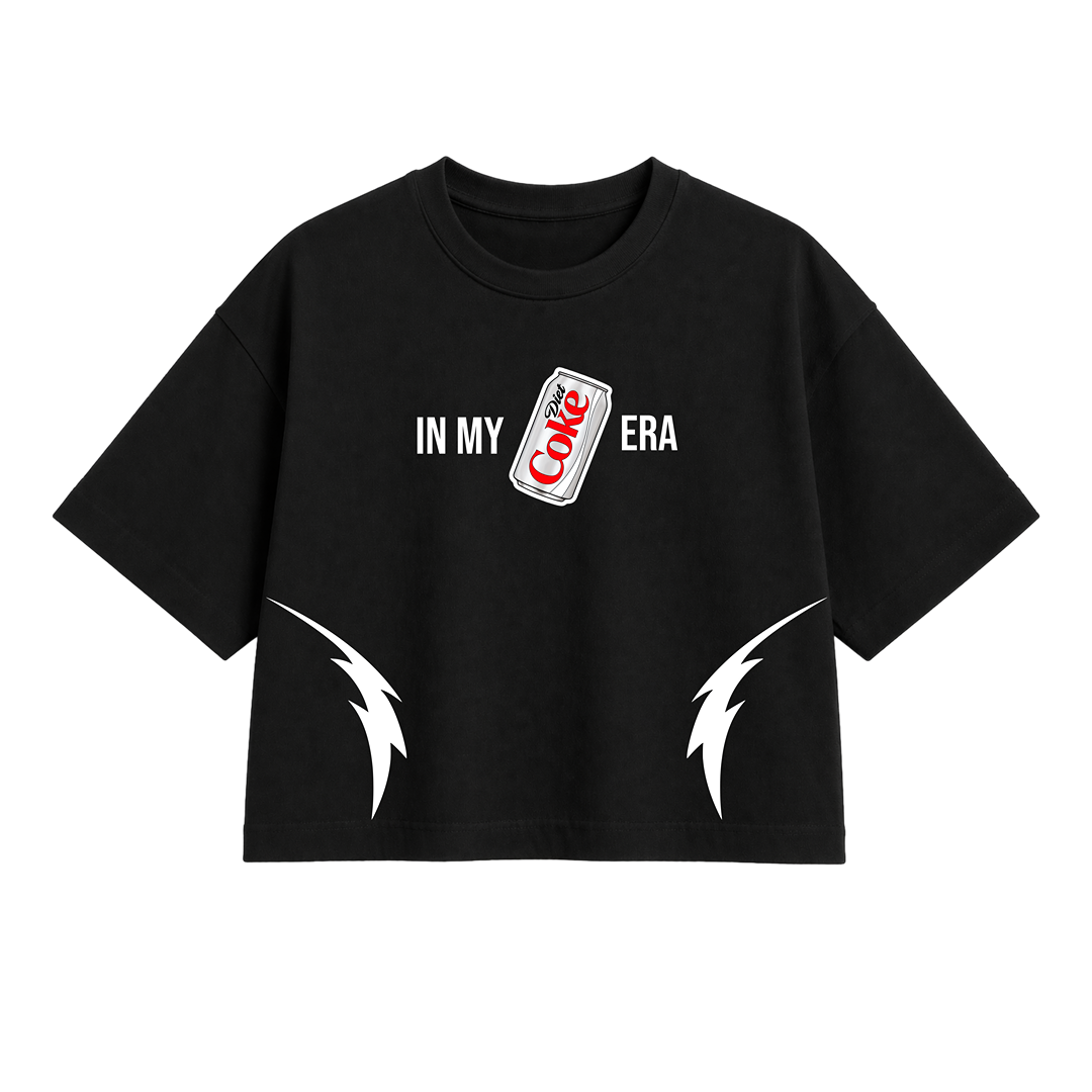 “In My Era” OWomen Crop Top – Minimal Statement Women Crop Top